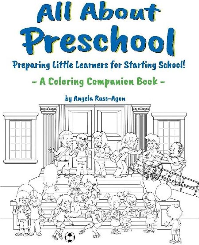All About Preschool Companion Coloring Book