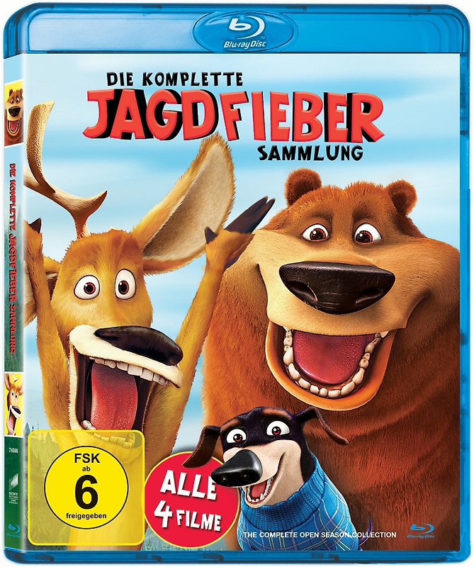 Die komplette Jagdfieber Sammlung [alle 4 Filme] Blu-ray Disc