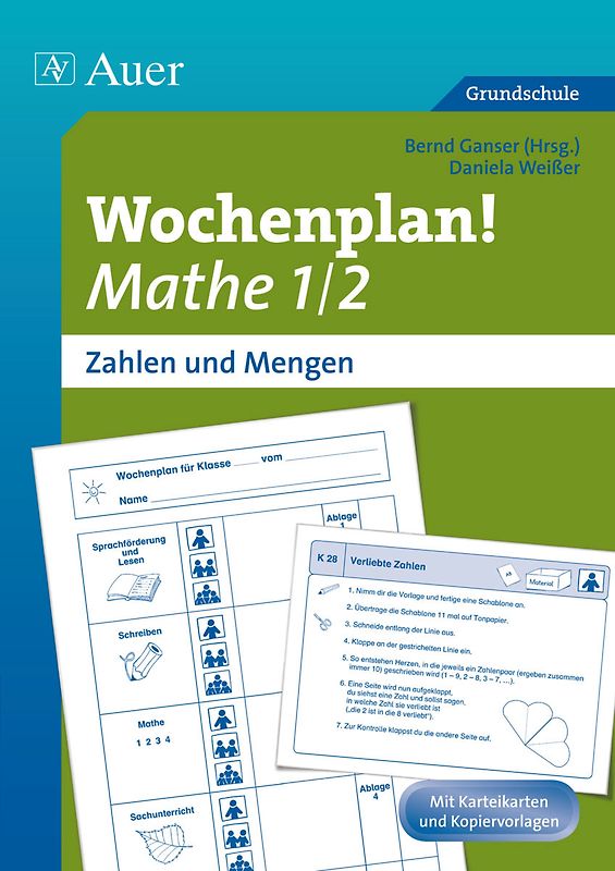 Wochenplan! Mathe 1/2