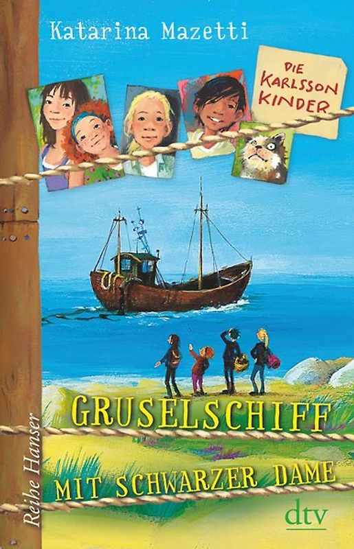 Die Karlsson-Kinder Gruselschiff mit schwarzer Dame