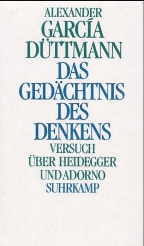 Das Gedächtnis des Denkens
