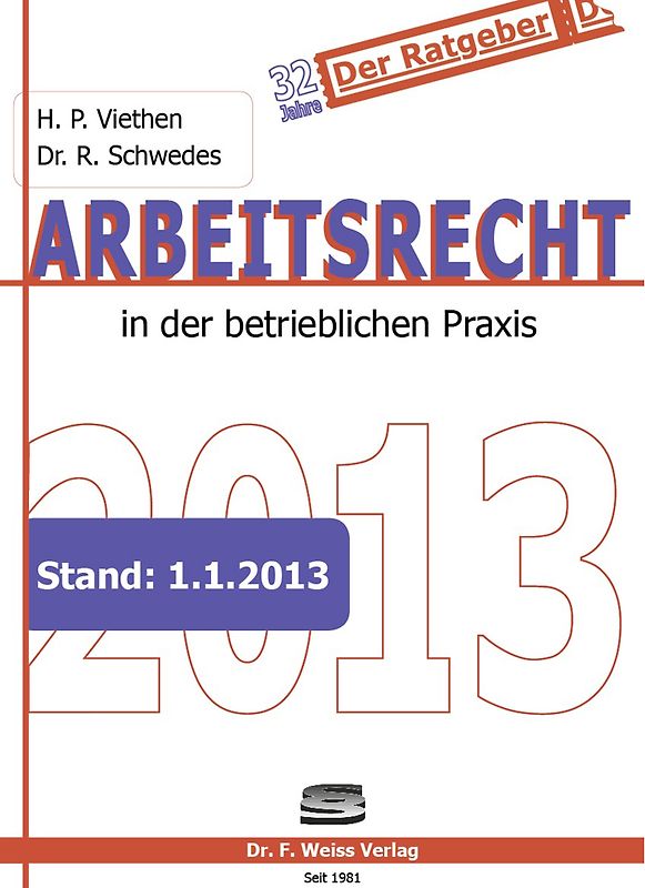 Arbeitsrecht 2013