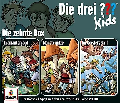 Die Drei ??? Kids - 10/3er Box (Folgen 28-30) [3 Audio CDs]