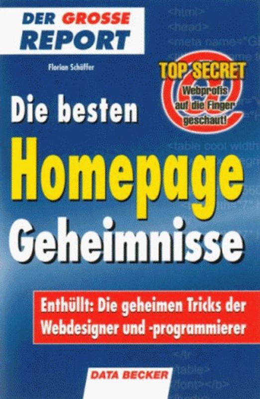 Die besten Homepage Geheimnisse
