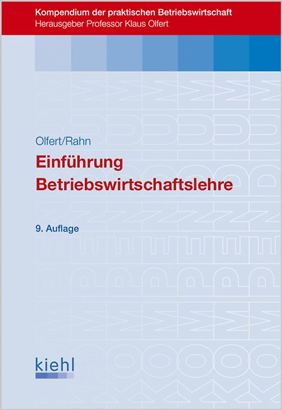 Einführung in die Betriebswirtschaftslehre