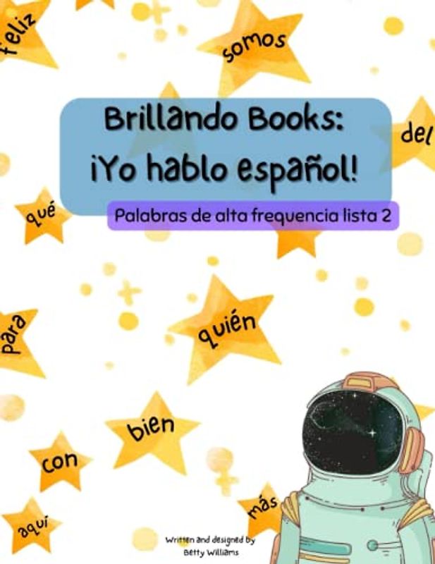Brillando Books: ¡Yo hablo español!: Palabras de alta frecuencia lista 2