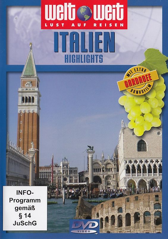 Welt Weit - Lust auf Reisen: Italien Highlights DVD
