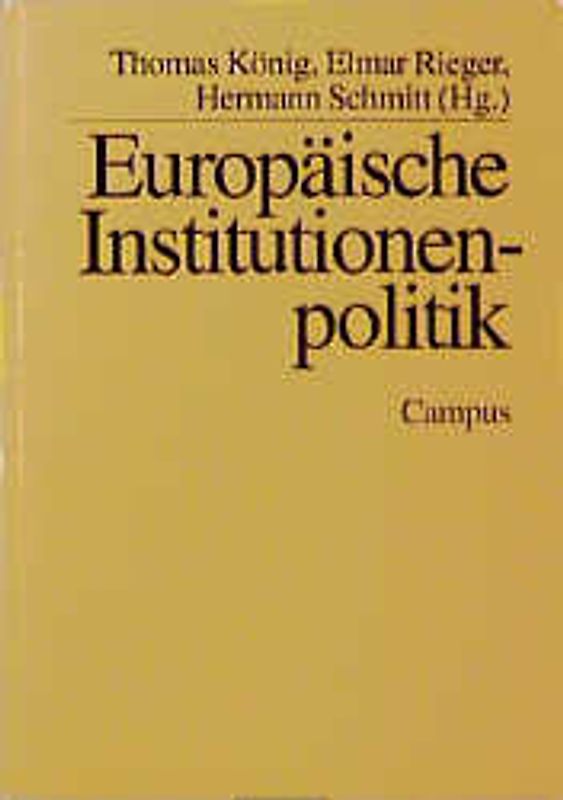Europäische Institutionenpolitik