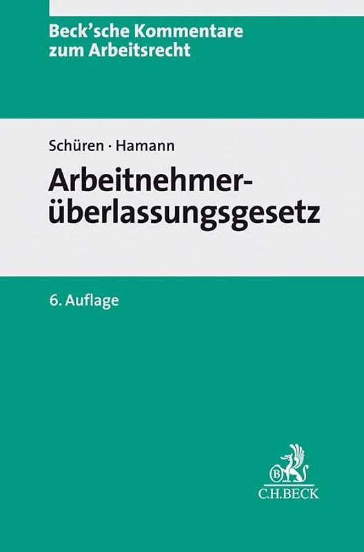 Arbeitnehmerüberlassungsgesetz. AÜG