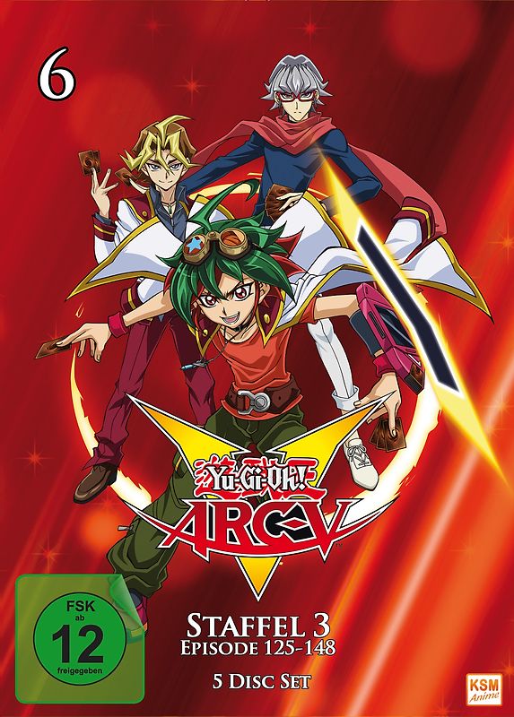 Yu-Gi-Oh! Arc V, Vol. 6 [5 DVDs] DVD