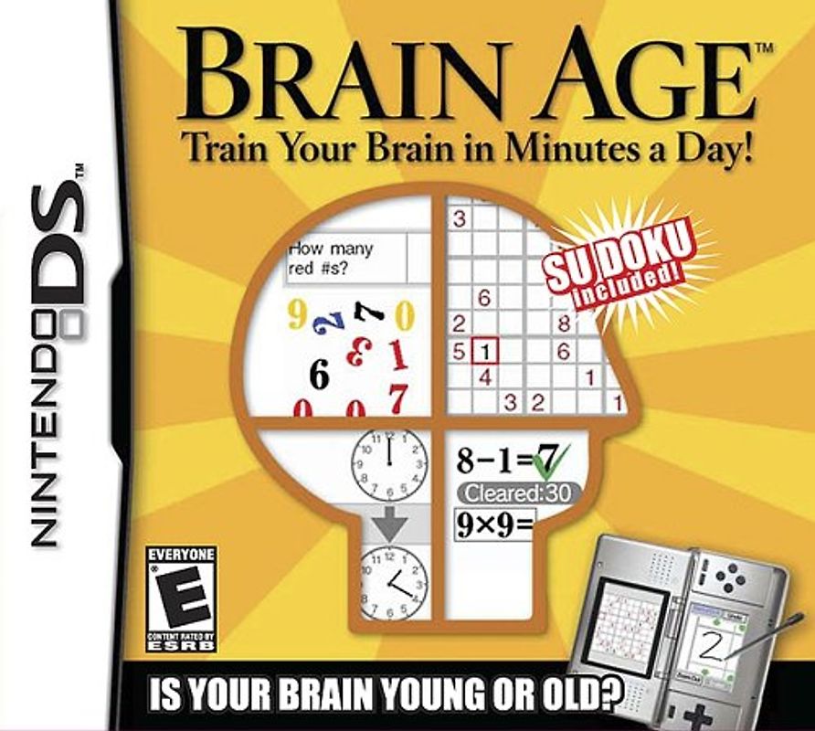 Dr Kawashima's Brain Training: How Old Is Your Brain? [Internationale Version] Nintendo DS