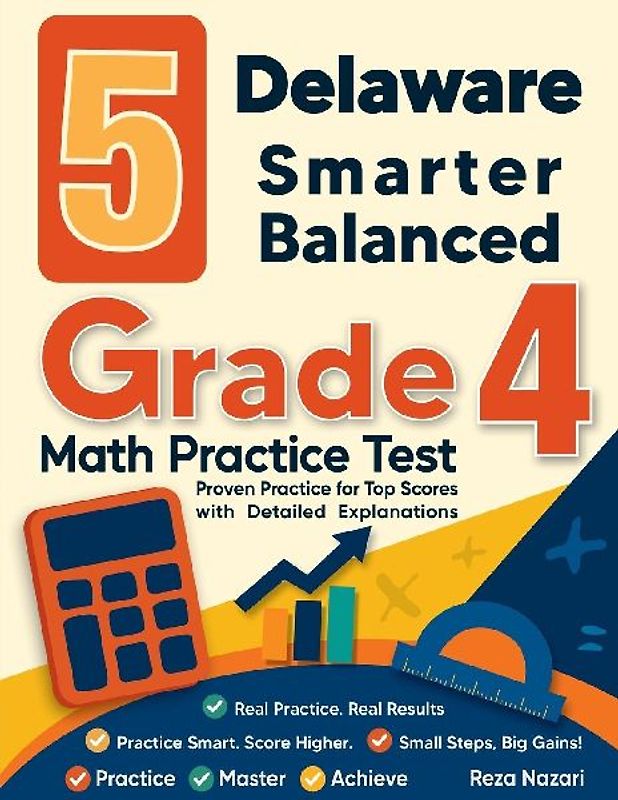 5 Delaware Smarter Balanced Grade 4 Math Practice Tests