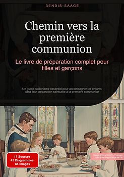 Chemin vers la première communion: Le livre de préparation complet pour filles et garçons