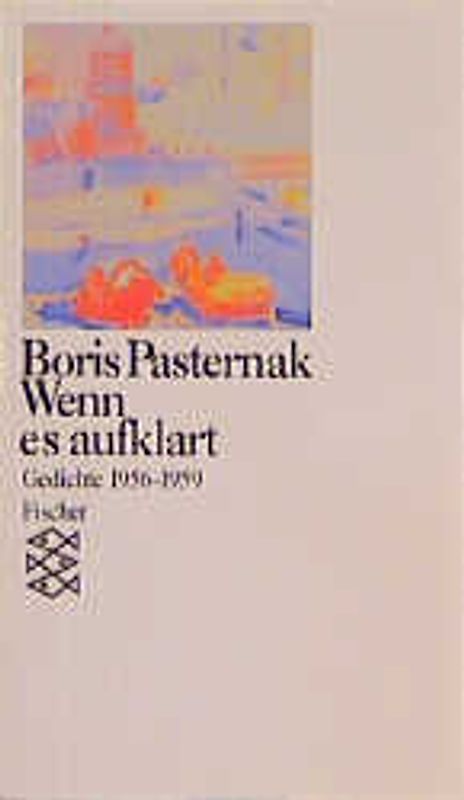 Wenn es aufklart. Gedichte 1956-1959