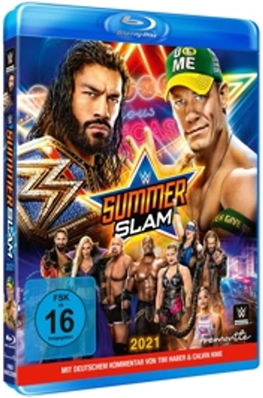 Wwe: Summerslam 2021 Blu-ray Disc