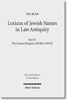 Lexicon of Jewish Names in Late Antiquity