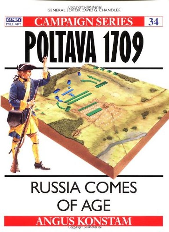 Poltava 1709: Russia comes of age (Campaign) - Konstam, Angus