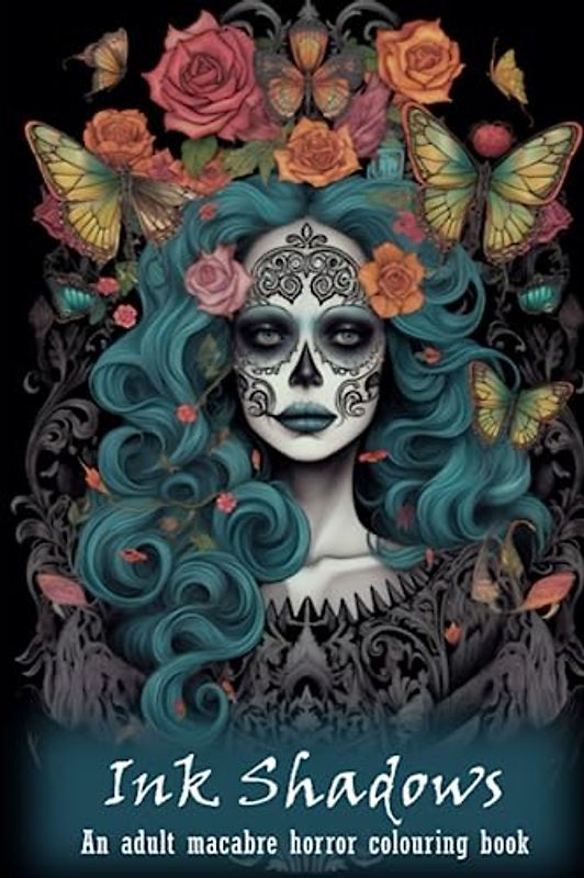 Ink Shadows: An Adult Macabre Horror Colouring Book