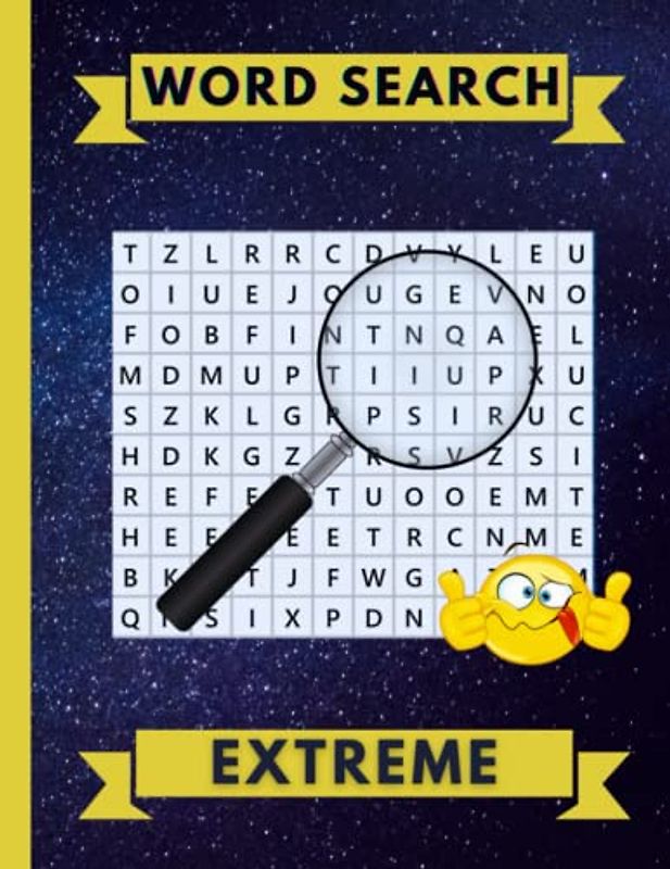 Word search extreme: Here we have some mighty big words to find with many interesting themes