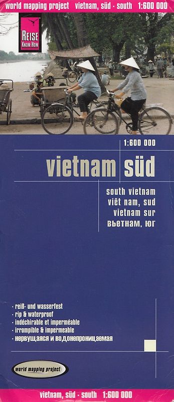 Reise Know-How Landkarte Vietnam Süd (1:600.000)