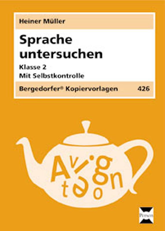 Sprache untersuchen - Klasse 2