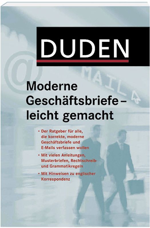 Duden - Moderne Geschäftsbriefe - leicht gemacht