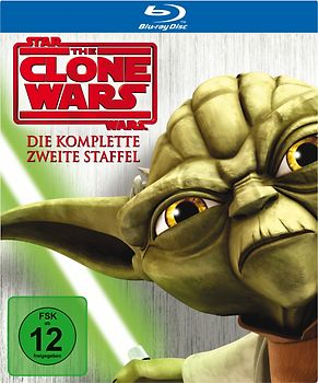 Star Wars: The Clone Wars - Die Komplette zweite Staffel [Collector's Edition, 3 Discs inkl. Booklet] Blu-ray Disc