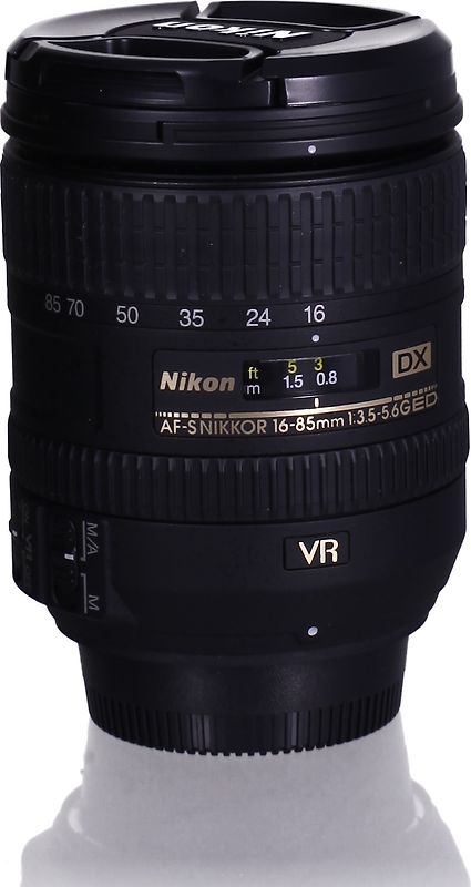 Nikon AF-S DX NIKKOR 16-85 mm F3.5-5.6 ED G VR 67 mm Filtergewinde (Nikon F Anschluss) schwarz