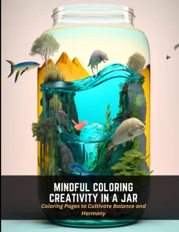 Mindful Coloring Creativity in a Jar: Coloring Pages to Cultivate Balance and Harmony
