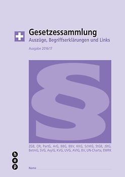 Gesetzessammlung 2016/17 (Ausgabe A4)