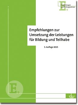 Empfehlungen zur Umsetzung der Leistungen für Bildung und Teilhabe