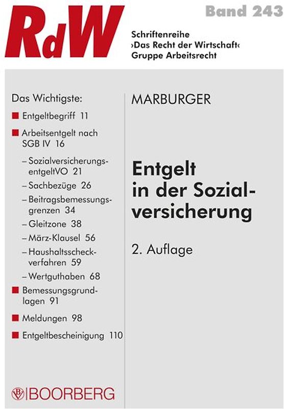 Entgelt in der Sozialversicherung