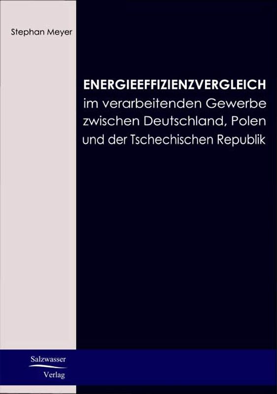 Energieeffizienzvergleich im Verarbeitenden Gewerbe in Deutschland, Polen und Tschechien