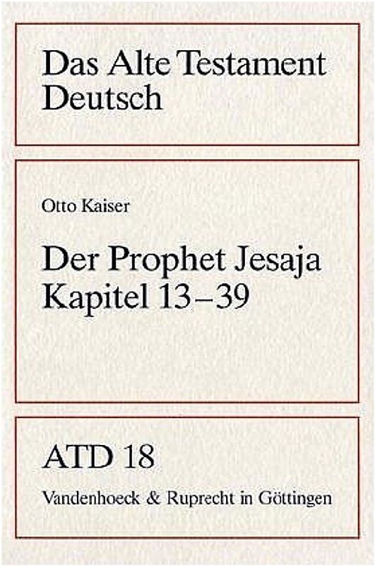 Der Prophet Jesaja