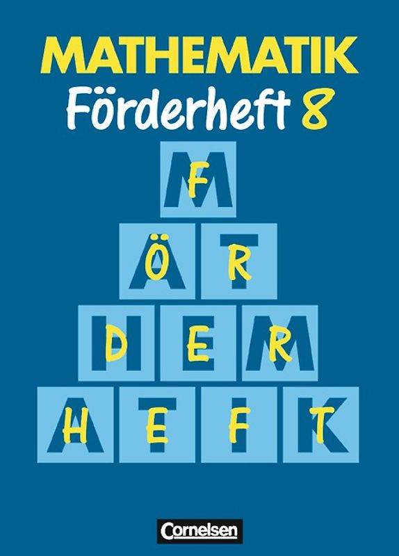 Mathematik Förderschule - Förderhefte - Band 8