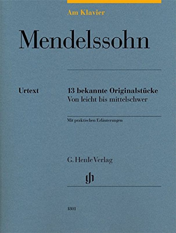 Am Klavier - Mendelssohn - Mendelssohn Bartholdy, Felix