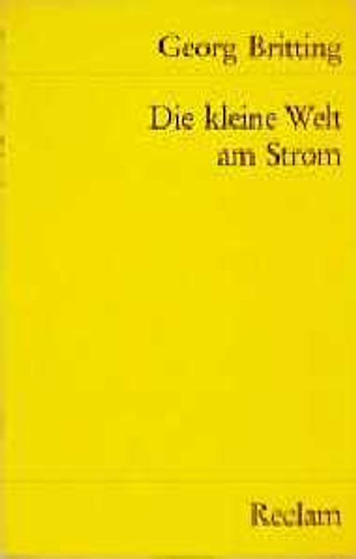 Die kleine Welt am Strom