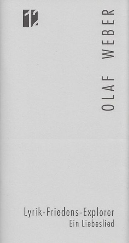 Jahresgabe der Literarischen Gesellschaft / Lyrik-Friedens-Explorer