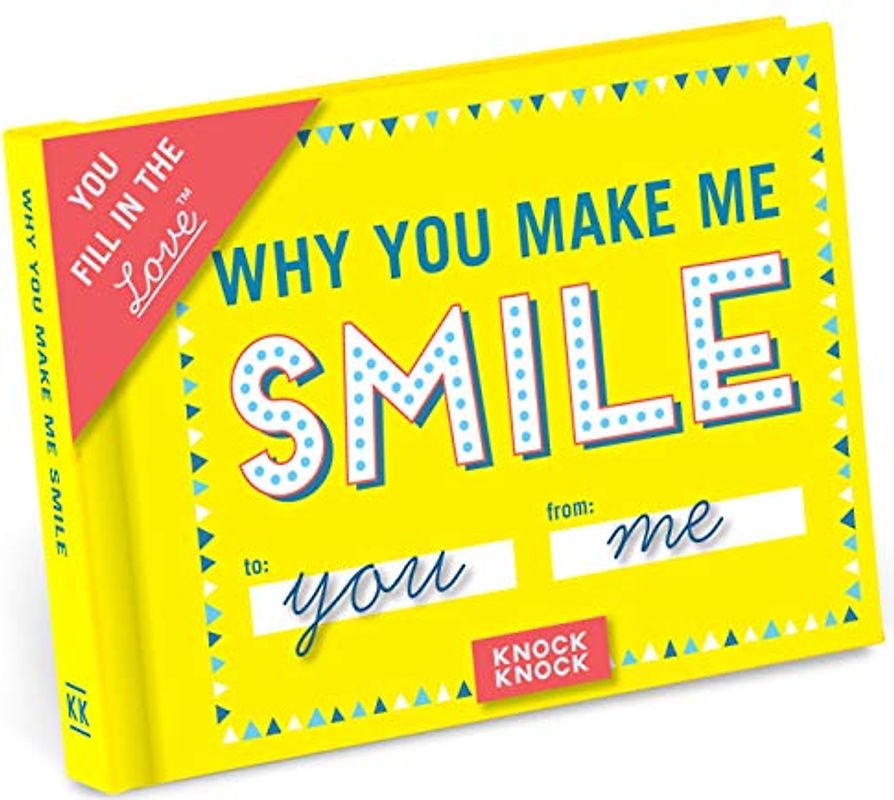 Knock Knock Why You Make Me Smile Fill in the Love Journal