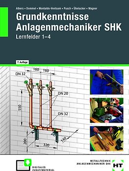eBook inside: Buch und eBook Grundkenntnisse Anlagenmechaniker SHK