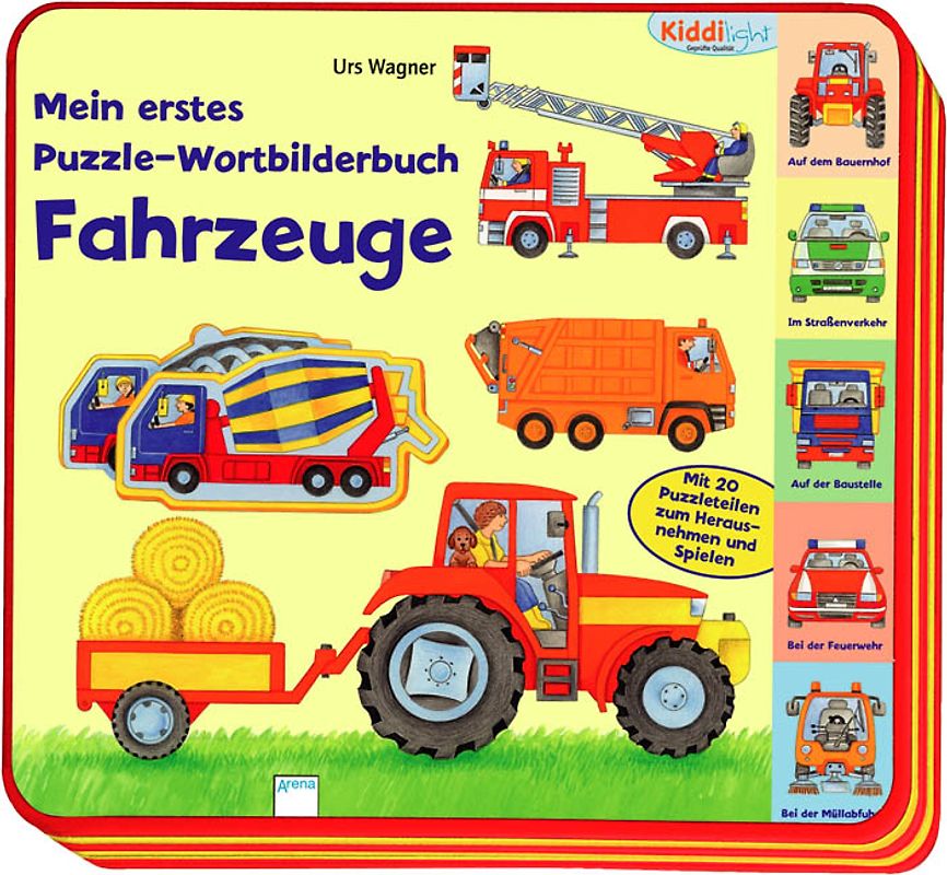 Mein erstes Puzzle-Wortbilderbuch - Fahrzeuge
