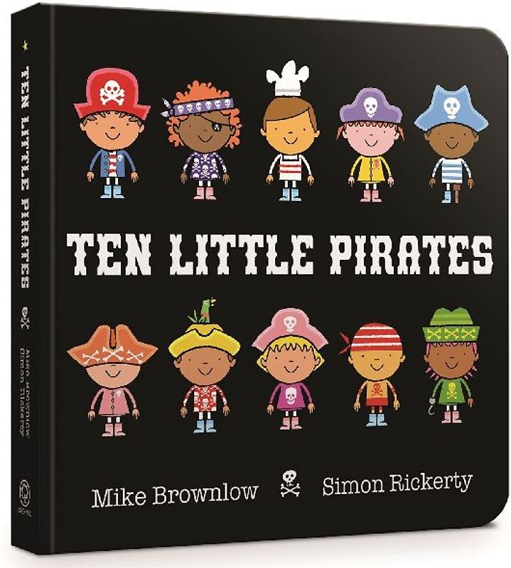 Ten Little Pirates Board Book