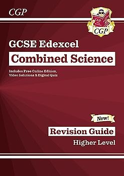 Grade 9-1 GCSE Combined Science: Edexcel Revision Guide with Online Edition - Higher: ideal for catch-up and the 2022 and 2023 exams (CGP GCSE Combined Science 9-1 Revision)