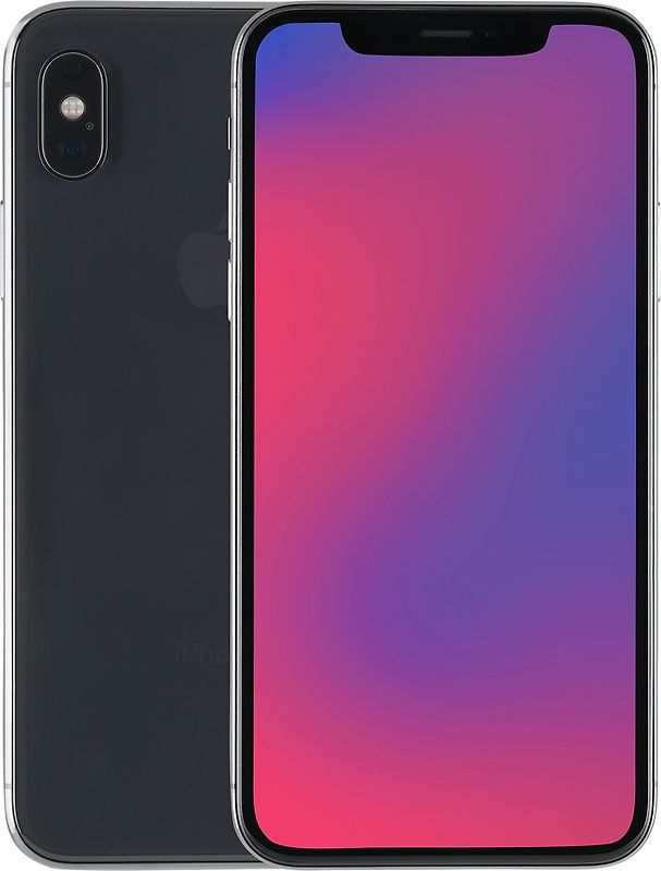 Apple iPhone X 64 Go gris sidéral