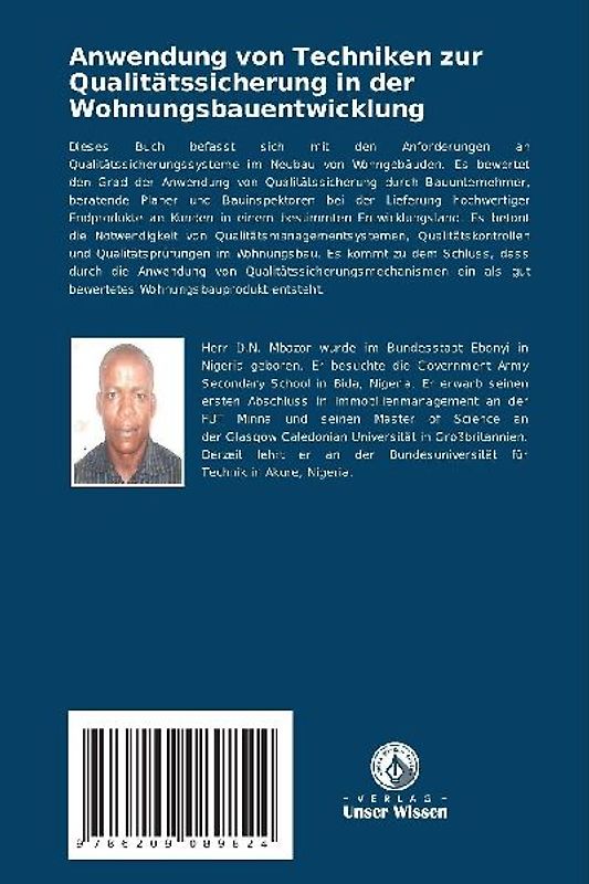 Anwendung von Techniken zur Qualitätssicherung in der Wohnungsbauentwicklung