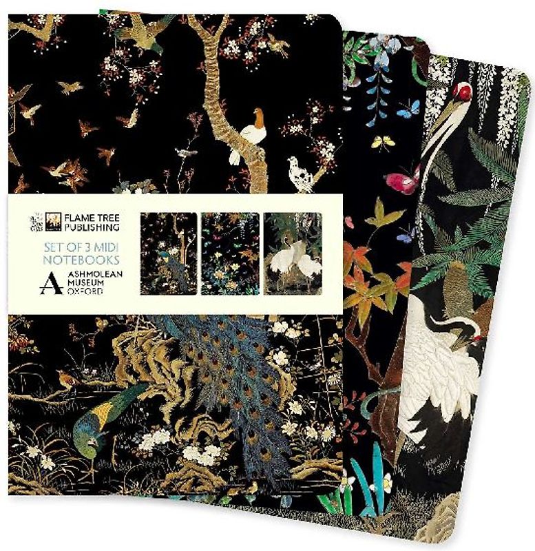Ashmolean Museum Set of 3 MIDI Notebooks