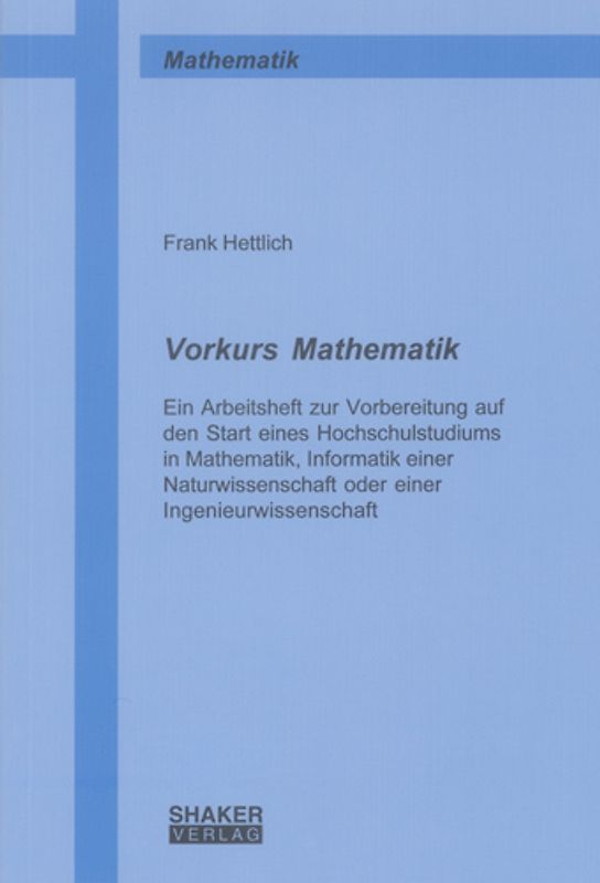 Vorkurs Mathematik