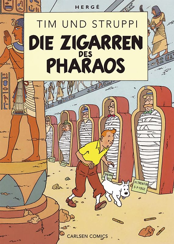 Tim & Struppi Farbfaksimile 3: Die Zigarren des Pharaos