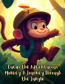 Lucas the Adventurous Monkey - A Journey Through the Jungle: Short Story for kids about Monkey, Perseverance & Self-Confidence I A Motivational Book For kids I Gift for kids