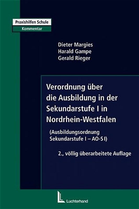 Verordnung über die Ausbildung in der Sekundarstufe I in Nordrhein-Westfalen